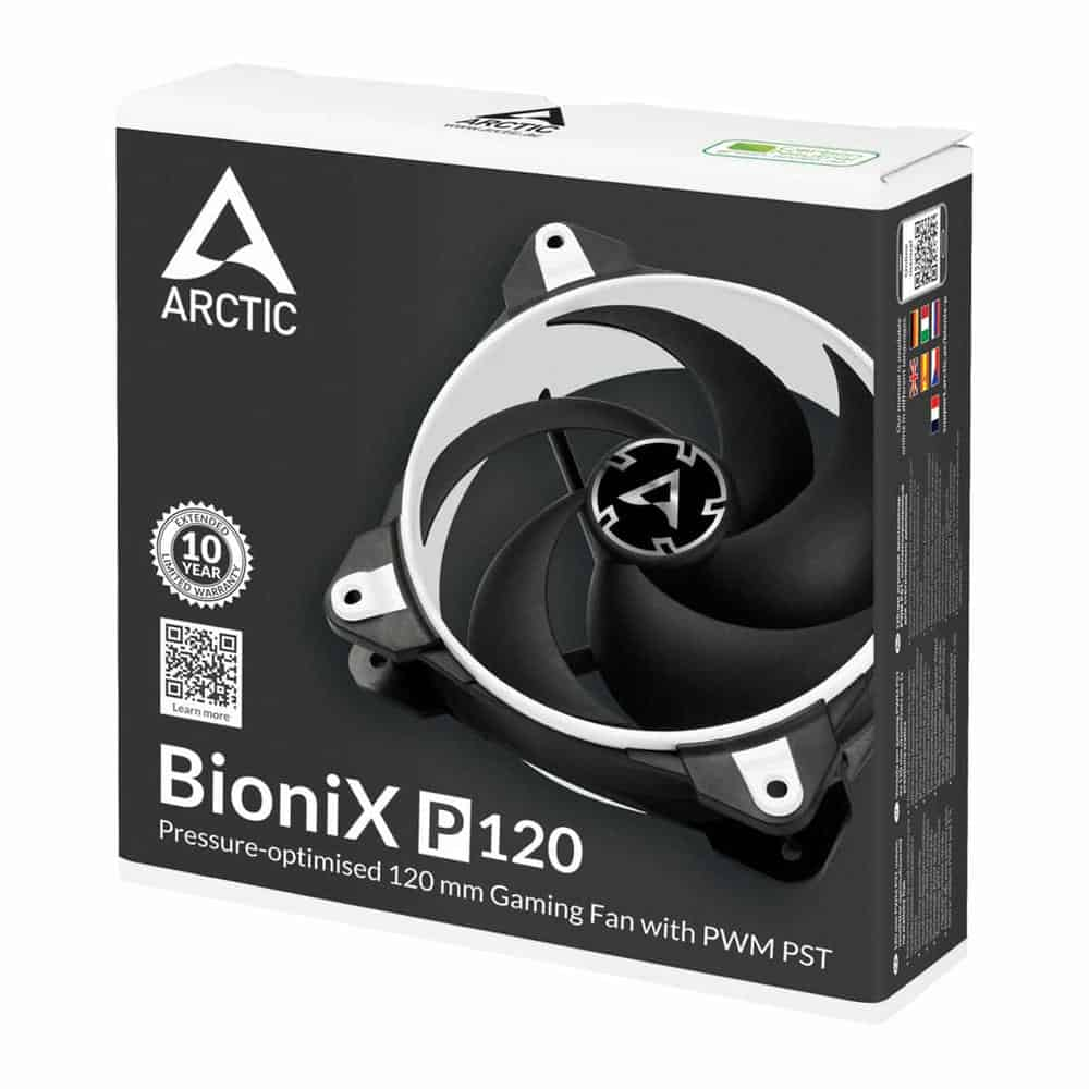 (image for) Arctic BioniX P120 PWM PST Fan Black/White